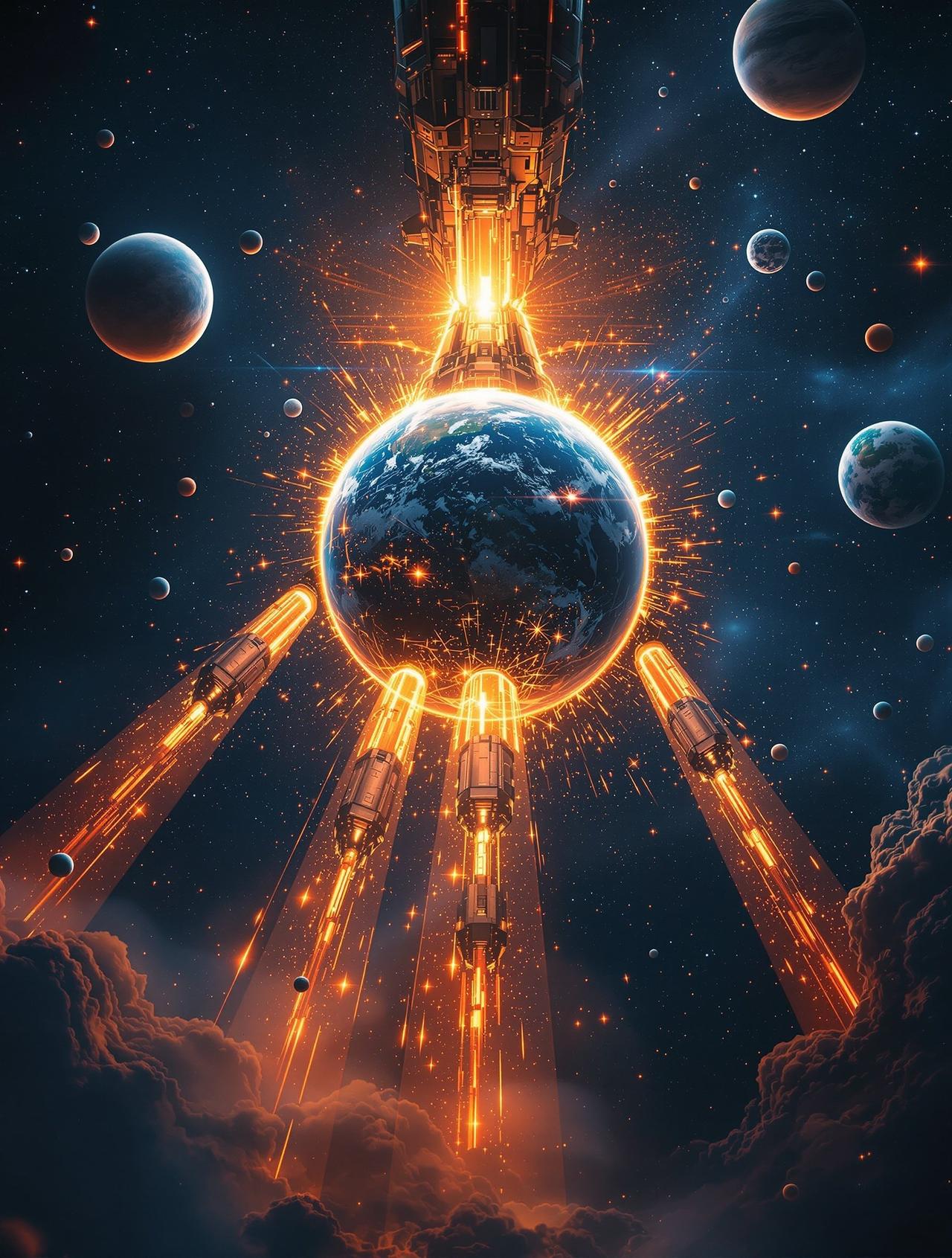 vip影院独家播出《星际穿越：东方》高清海报
