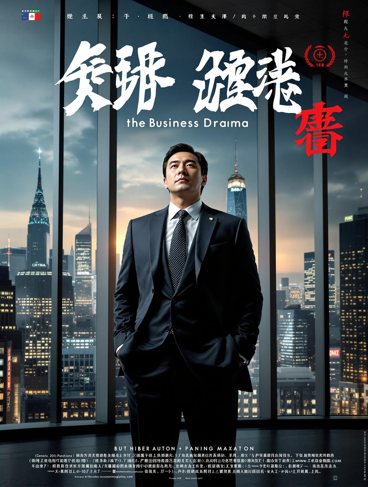 vip影院独家播出《商业博弈》高清海报